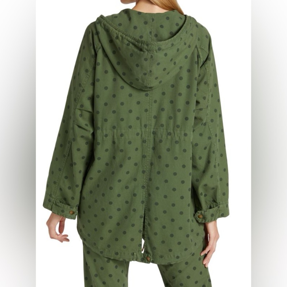THE GREAT. The Long Polka Dot Jacket Size 1 Small - Picture 3 of 12